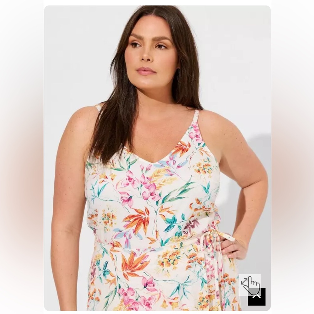Torrdi Stretch Challis Cami Carrie Floral